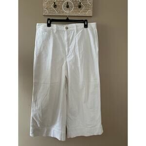 Madewell WhiteThe Emmett Wide-Leg Pant in Corduroy